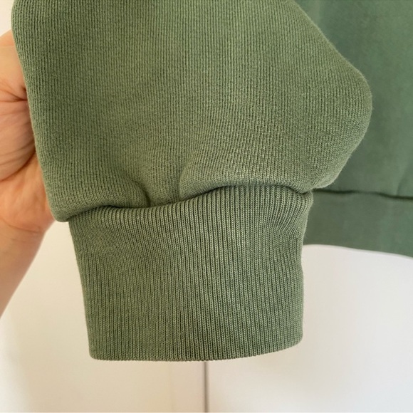 Cherry LA California Ranch Wear sweatshirt/crewneck in green - Picture 7 of 9